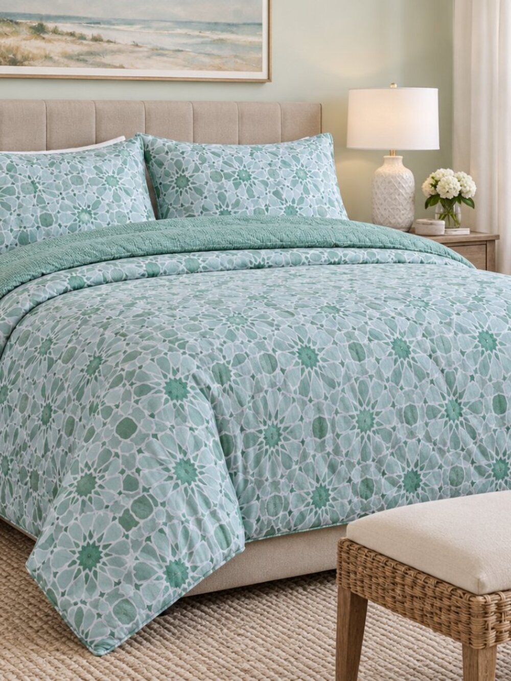 Three-Piece Comforter Set, Waverly, King